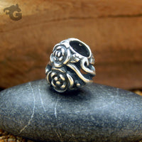 Rose Heart Garden silver charm
